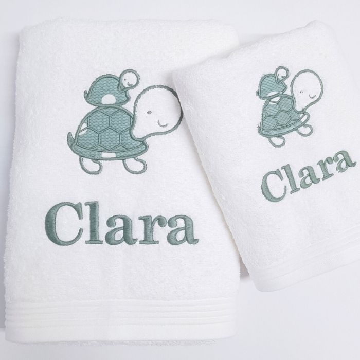 2 pzs toallas con ducha