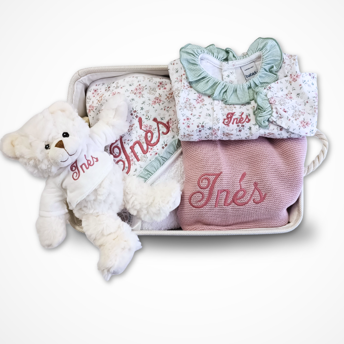 Canastilla flor clarita